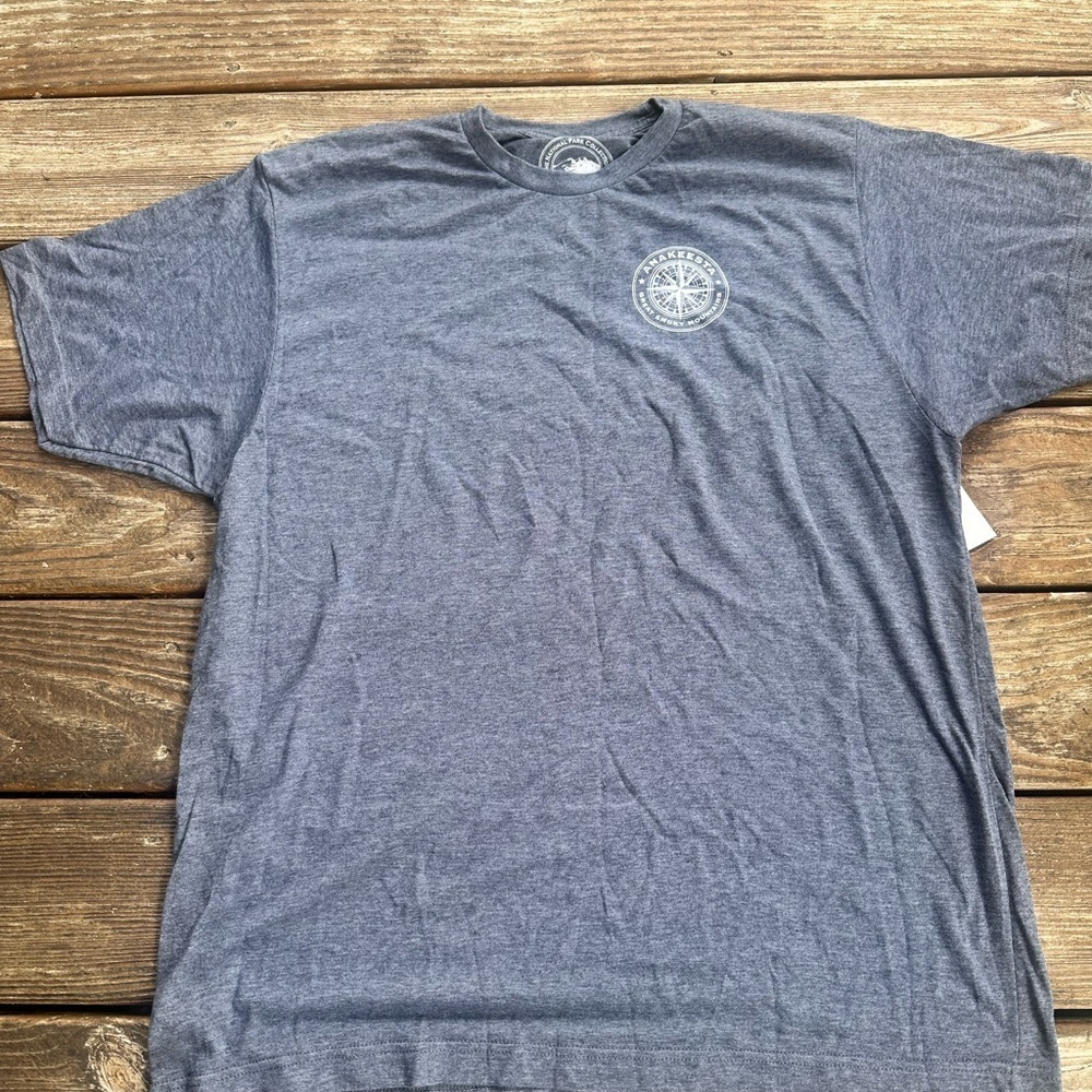 McGovern & Co Smoky Mountains Anakesta Gray Short Sleeve Tee